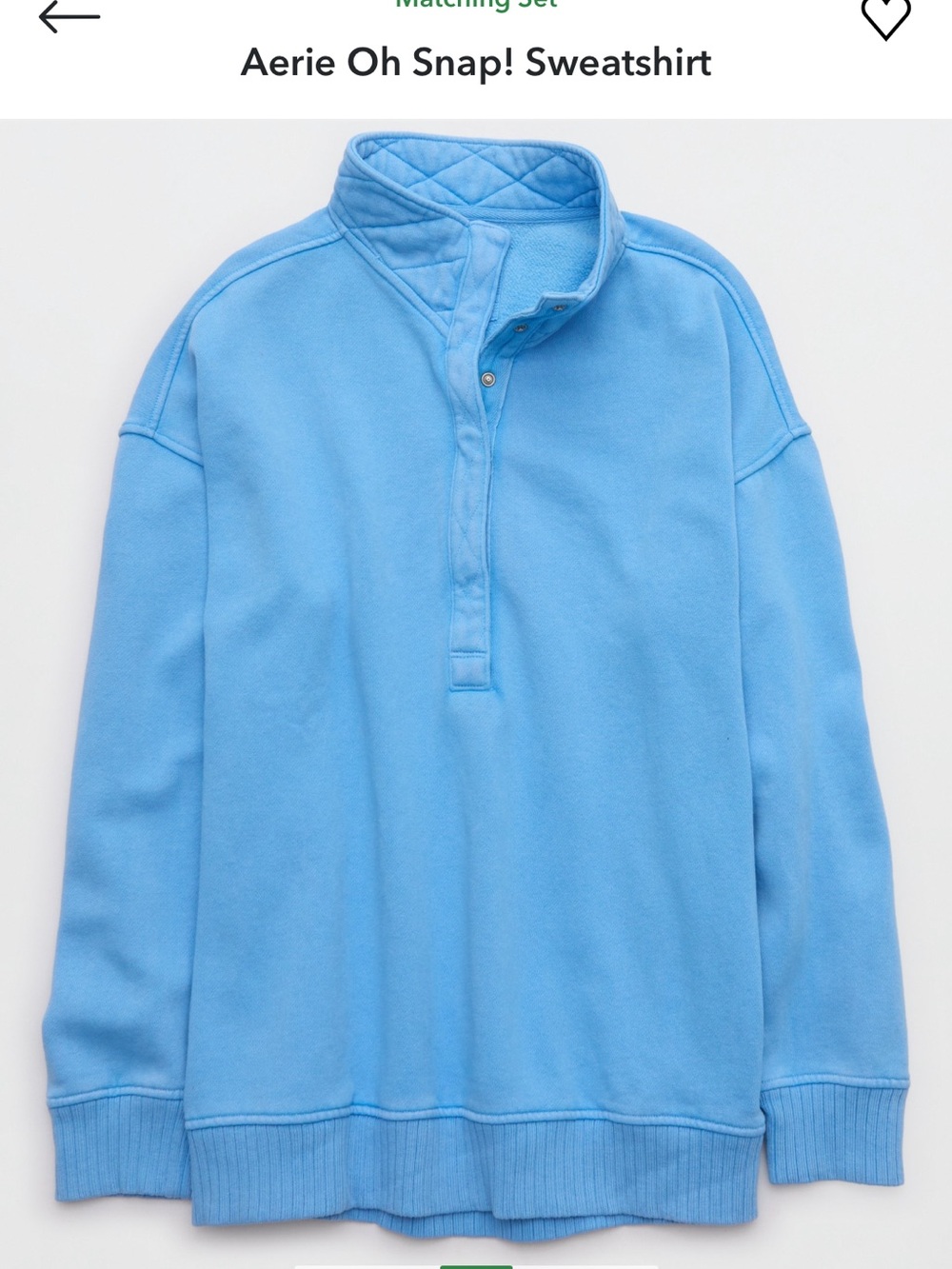 Aerie Oh Snap Sweatshirt - Picture 4 of 5